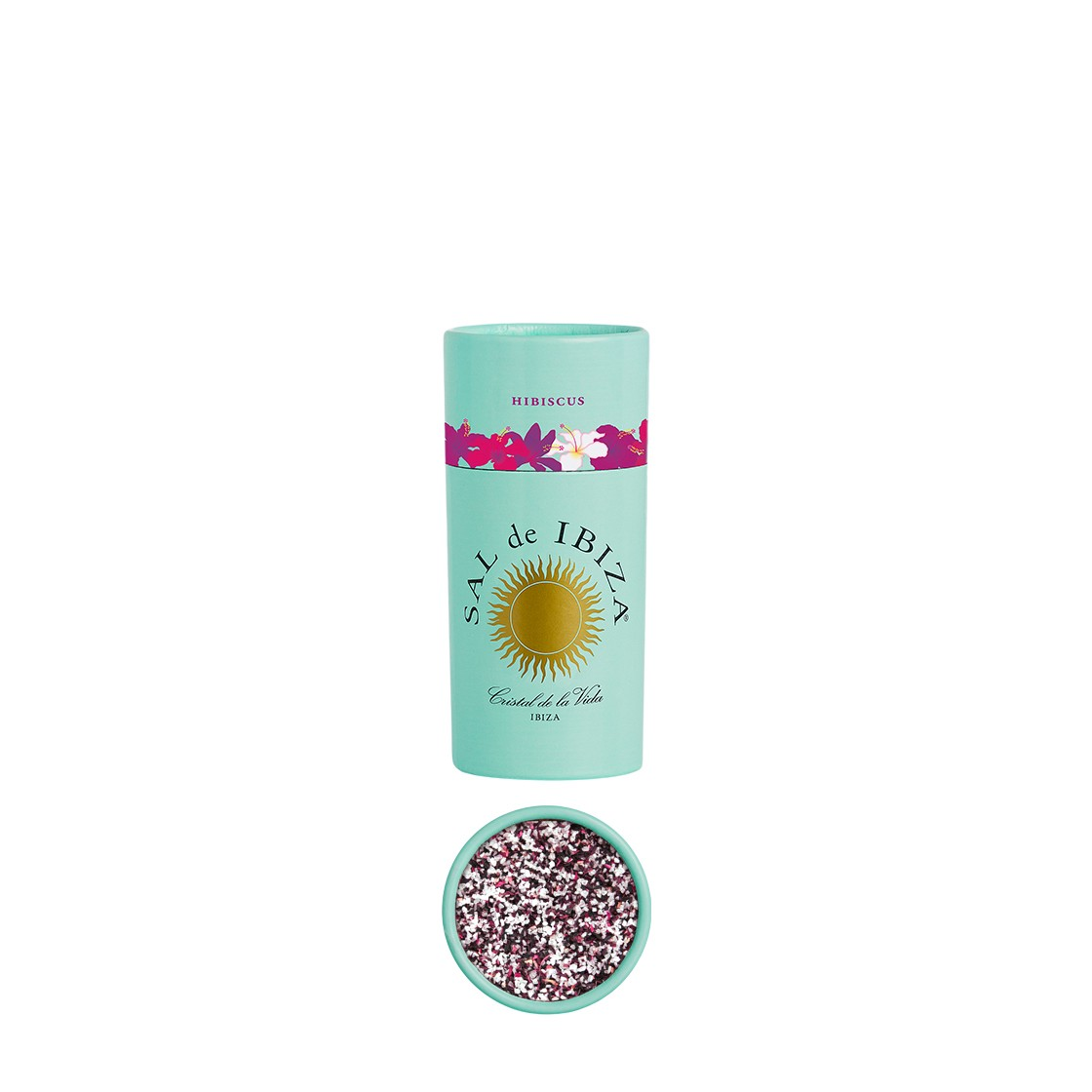 Sal de Ibiza Meersalz mit Hibiscus (90g) - Gourmet Markt