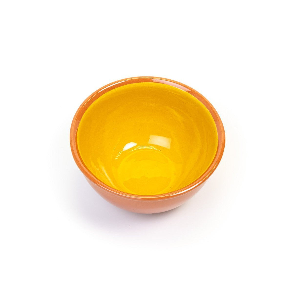 Gourmet Markt Schälchen - volllasiert und lackiert gelb (11cm) - Gourmet Markt