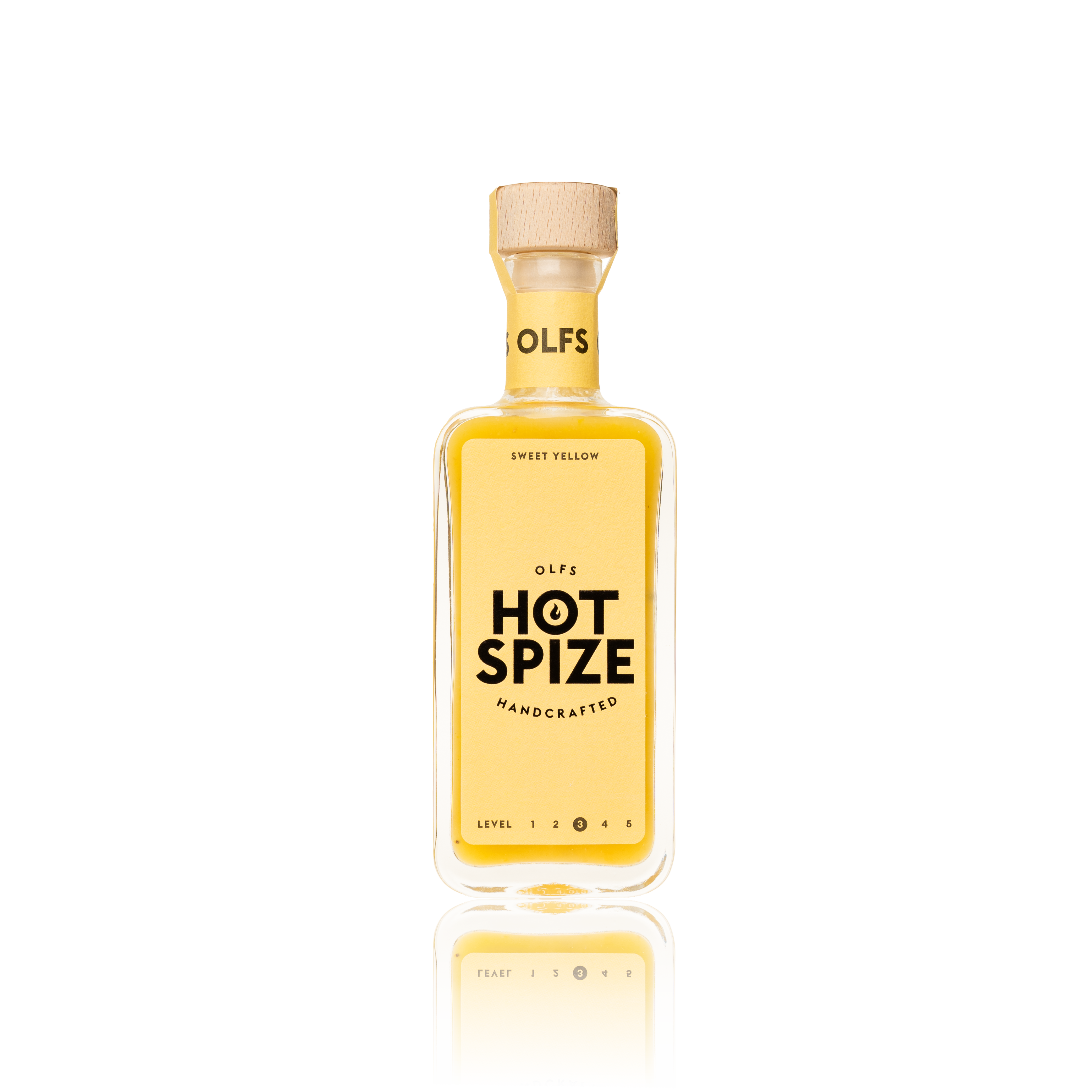 Olfs Hot Spize Sweet Yellow (100ml) - Gourmet Markt