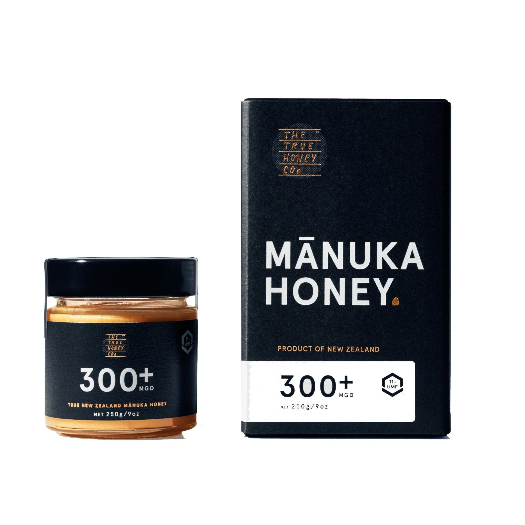 The True Honey Co. Manuka Honig MGO 300+ UMF 11+ (250g) - Gourmet Markt