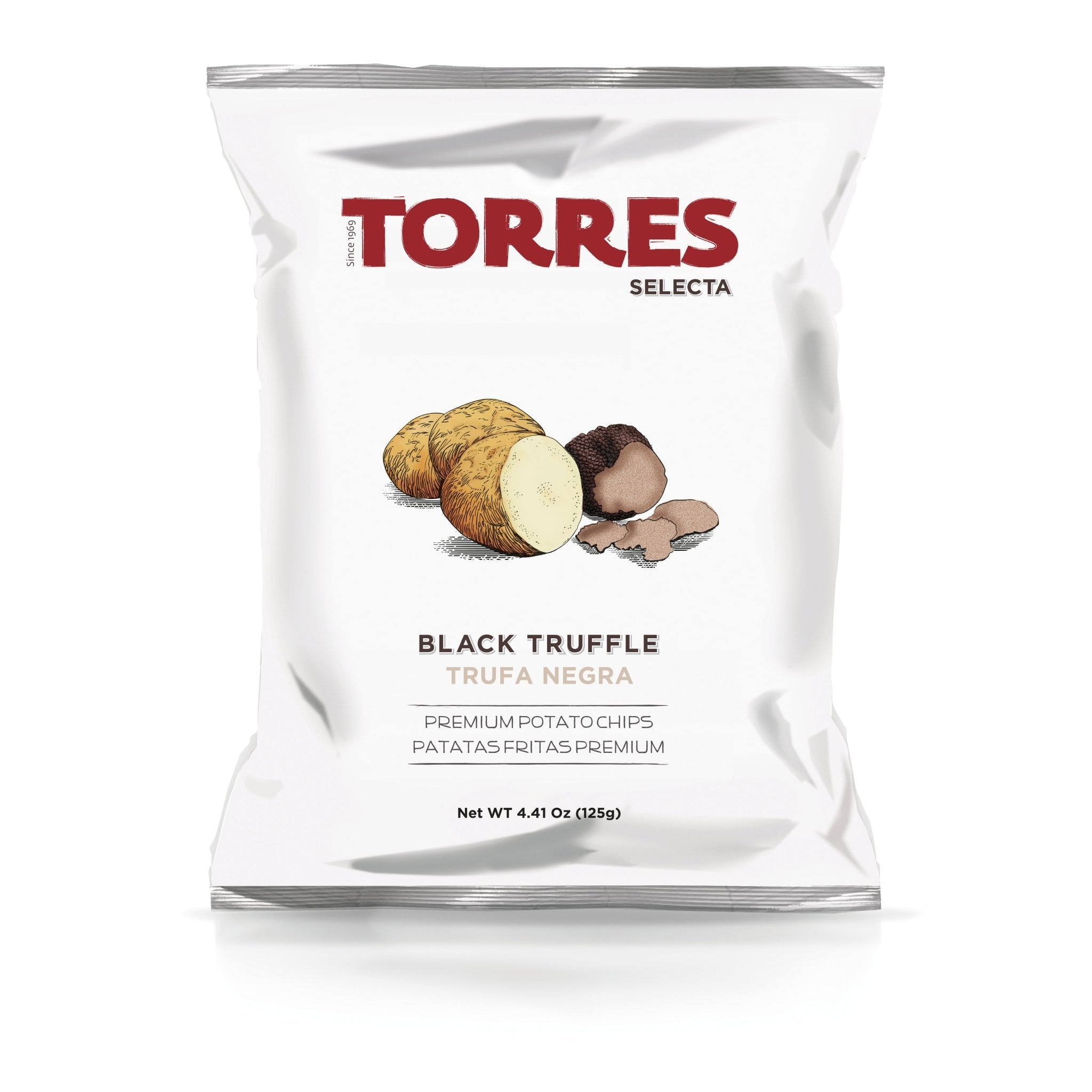 Torres Kartoffelchips mit schwarzen Trüffeln (125g) - Gourmet Markt
