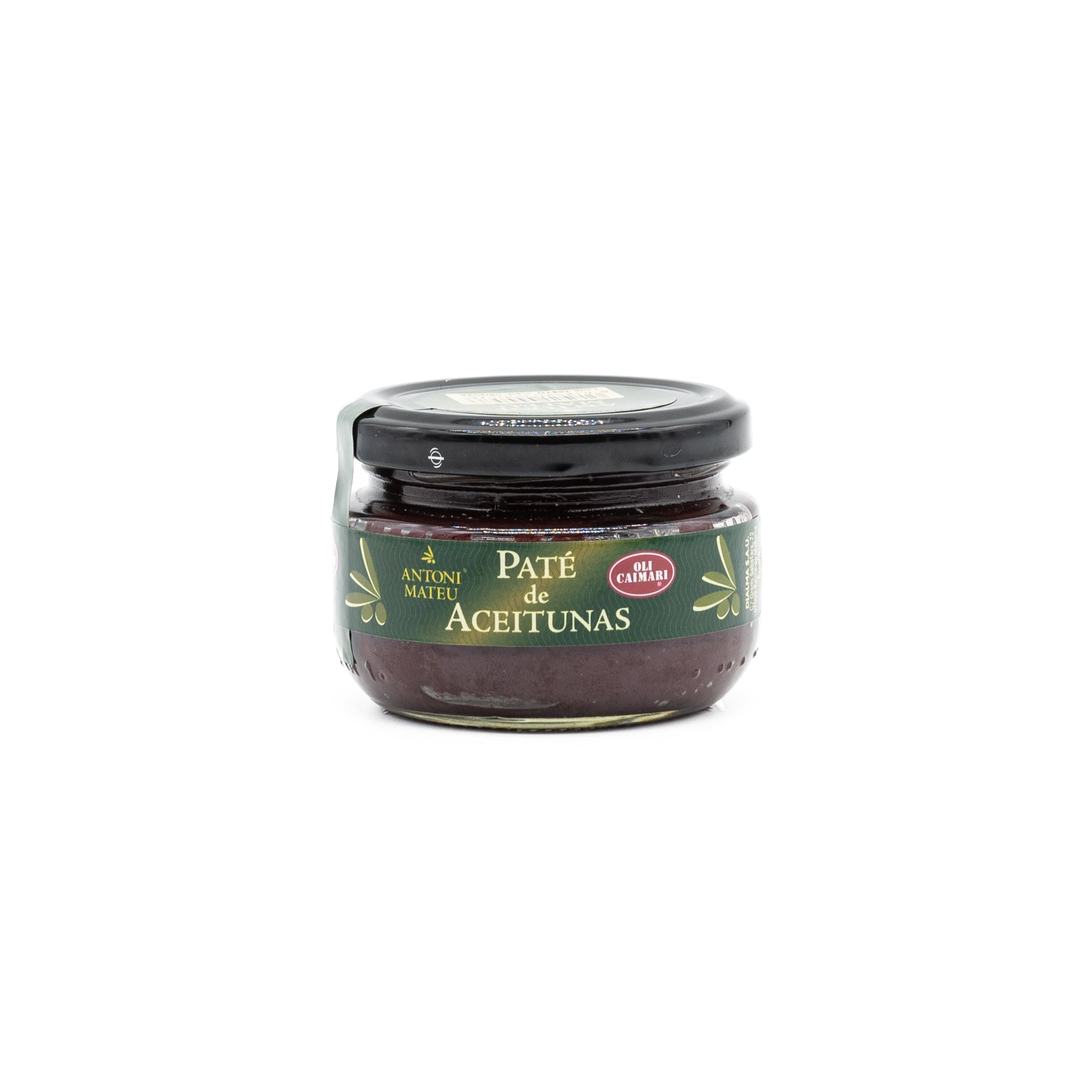 Antoni Mateu Olivenpaste aus schwarzen Oliven (100g) - Gourmet Markt - Olives Oli Caimari