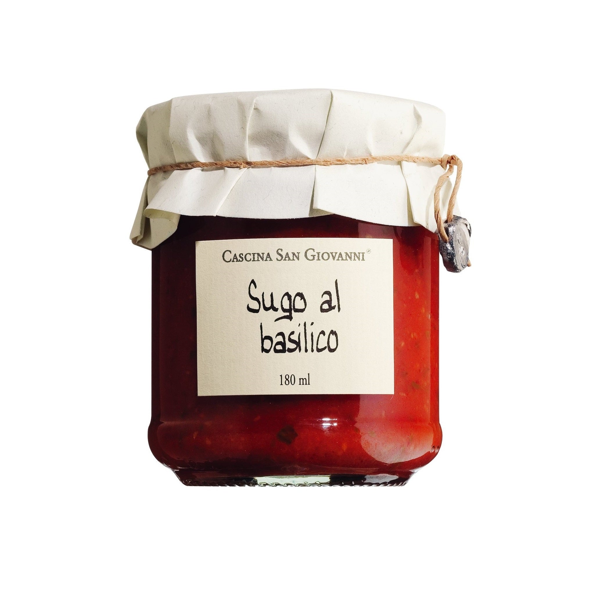 Cascina San Giovanni Sugo al basilico (180g) - Gourmet Markt