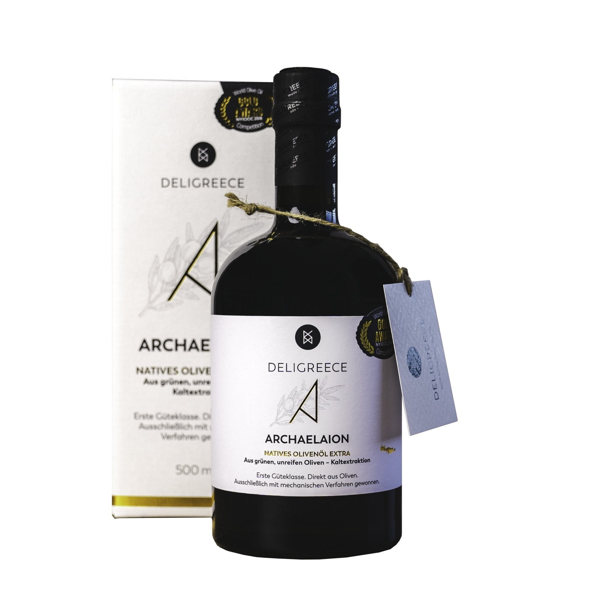 Deligreece Archaelaion natives Olivenöl extra (0,5l) - Gourmet Markt