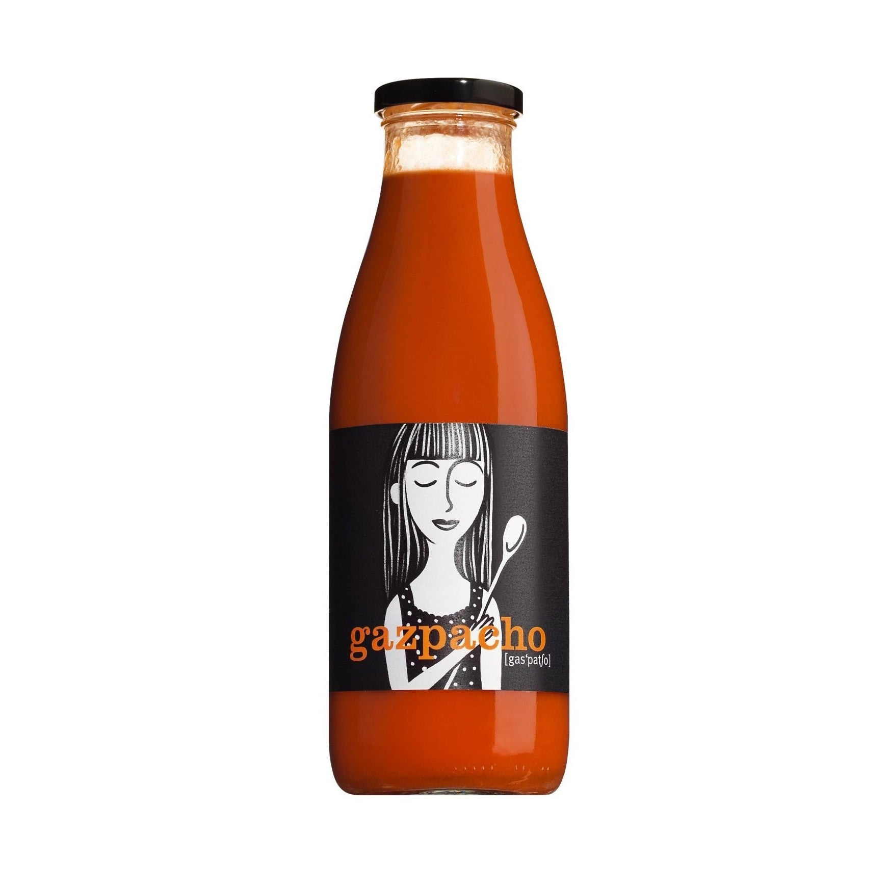 Gazpacho, Spanische kalte Gemüsesuppe (720ml) - Gourmet Markt - La Cocina de Lola