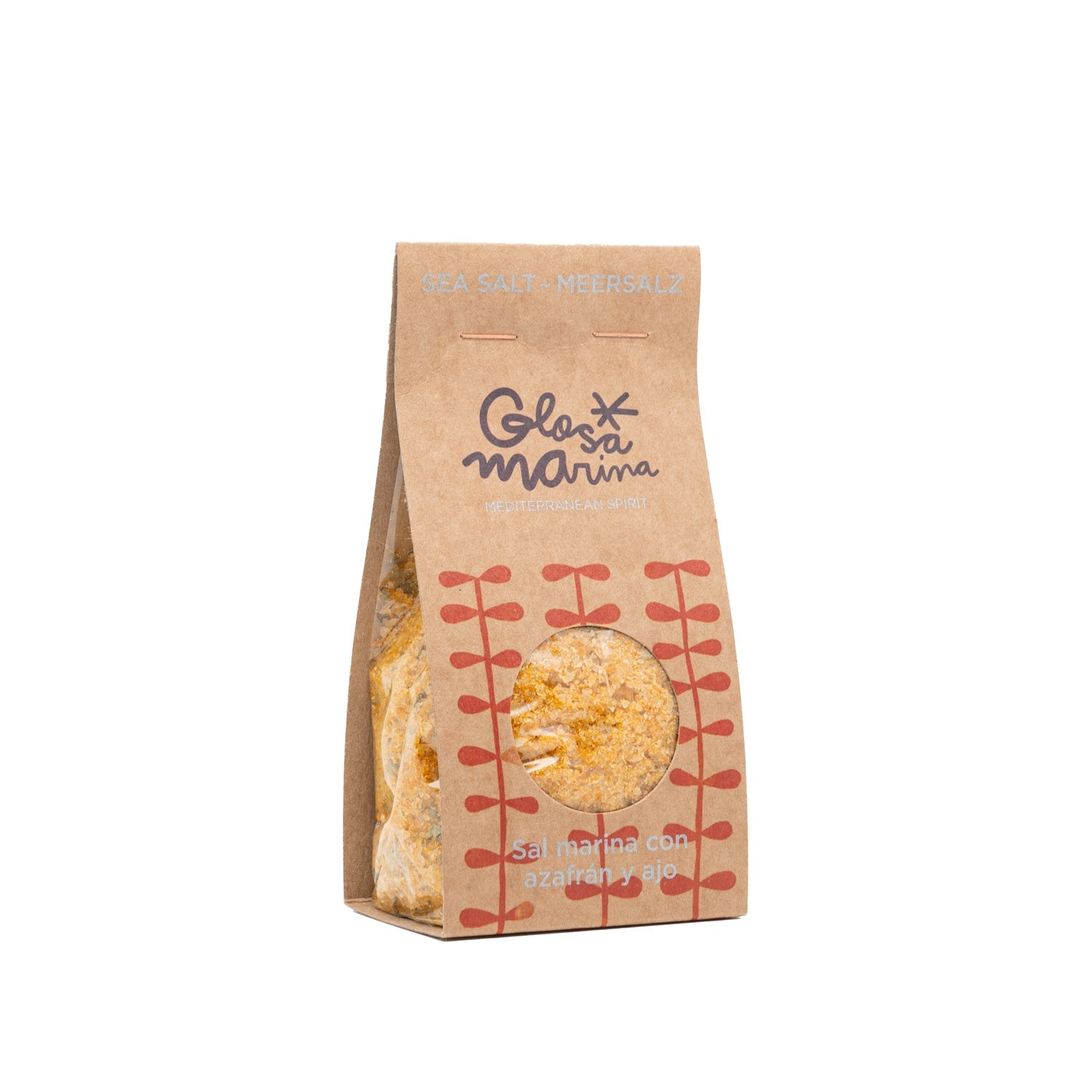 Glosa Marina - Meersalz mit Safran und Knoblauch (200g) - Gourmet Markt - Glosa Marina