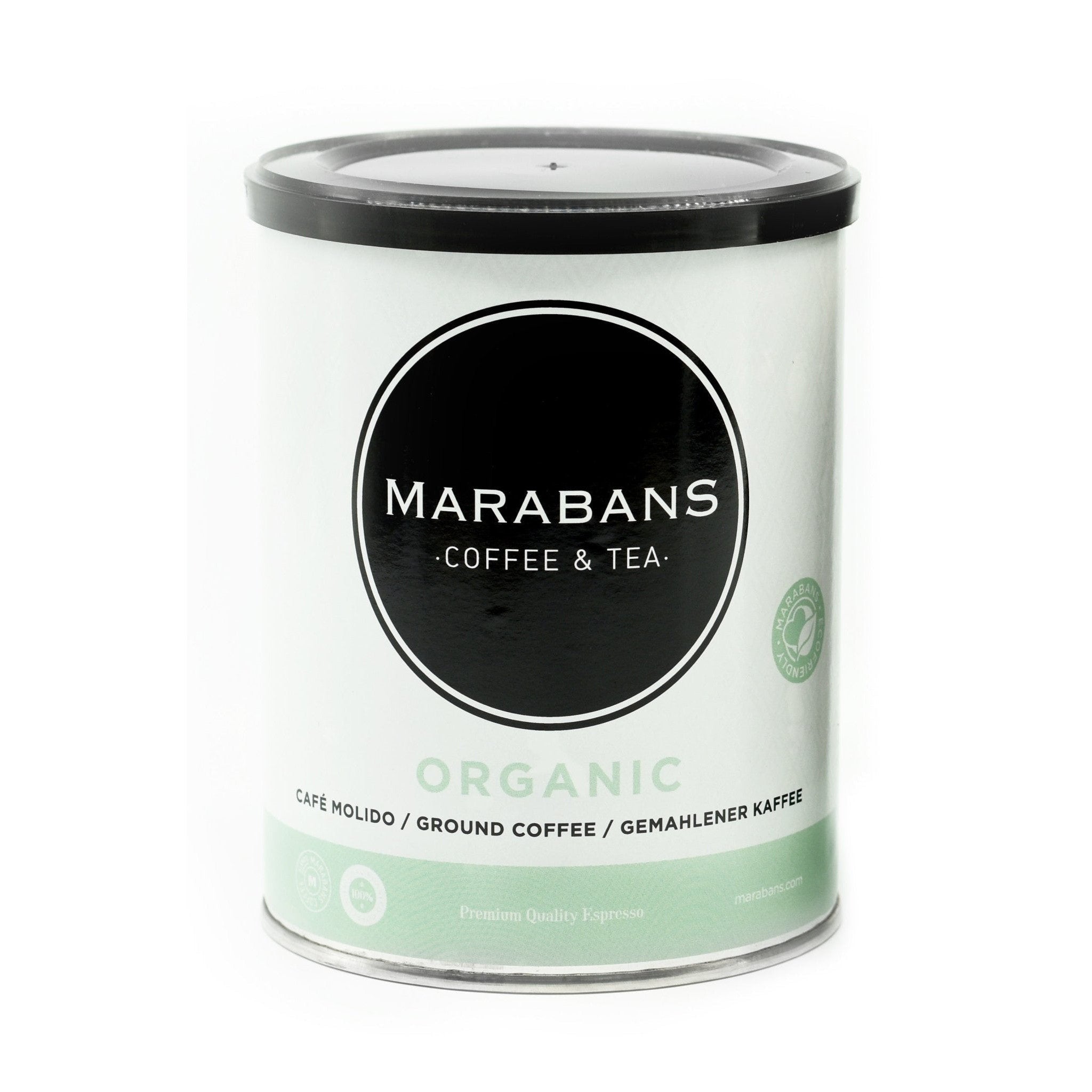 Marabans gemahlener Kaffee Organic (250g) - Gourmet Markt - Marabans