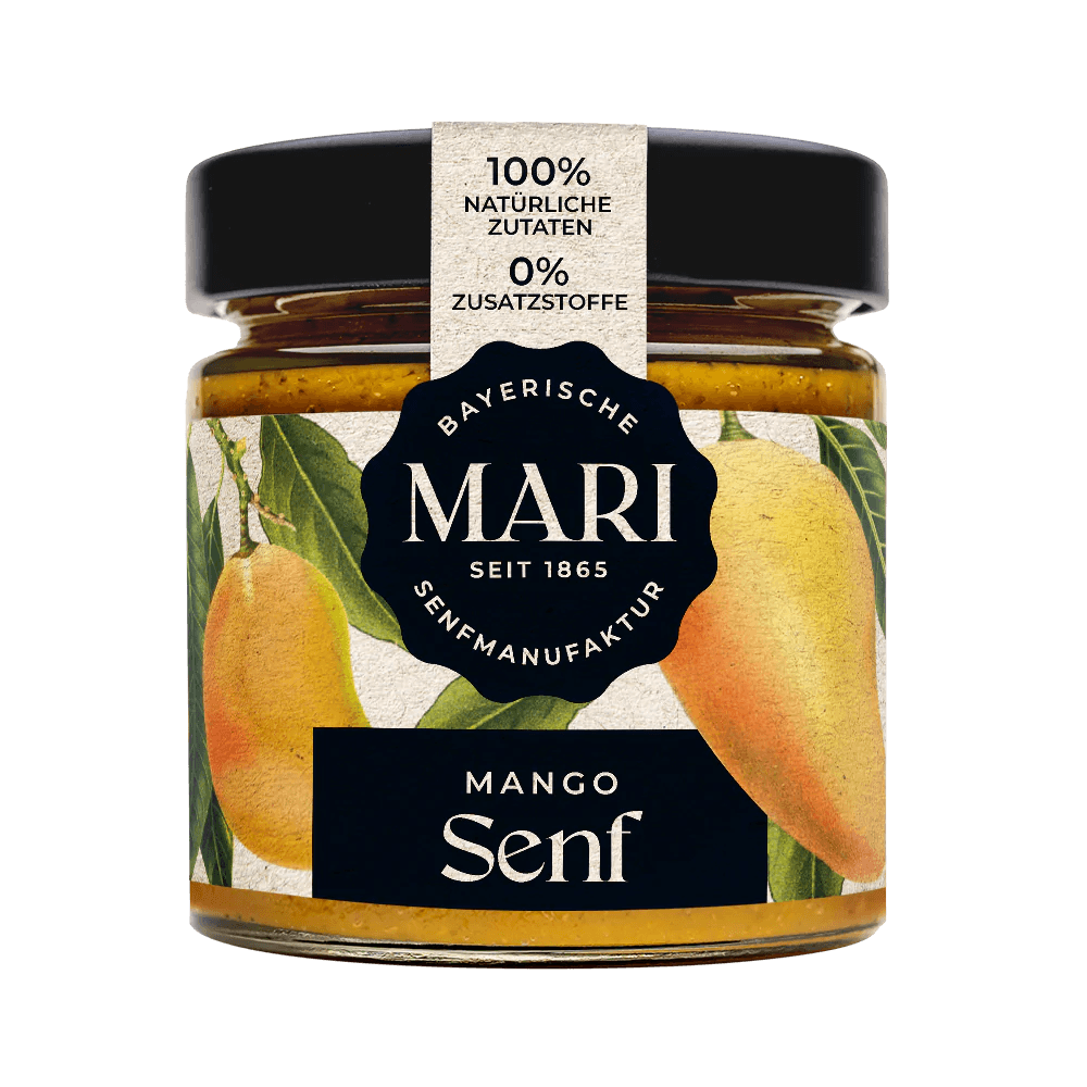 Mari Mango Senf (180ml) - Gourmet Markt - Mari Senfmanufaktur