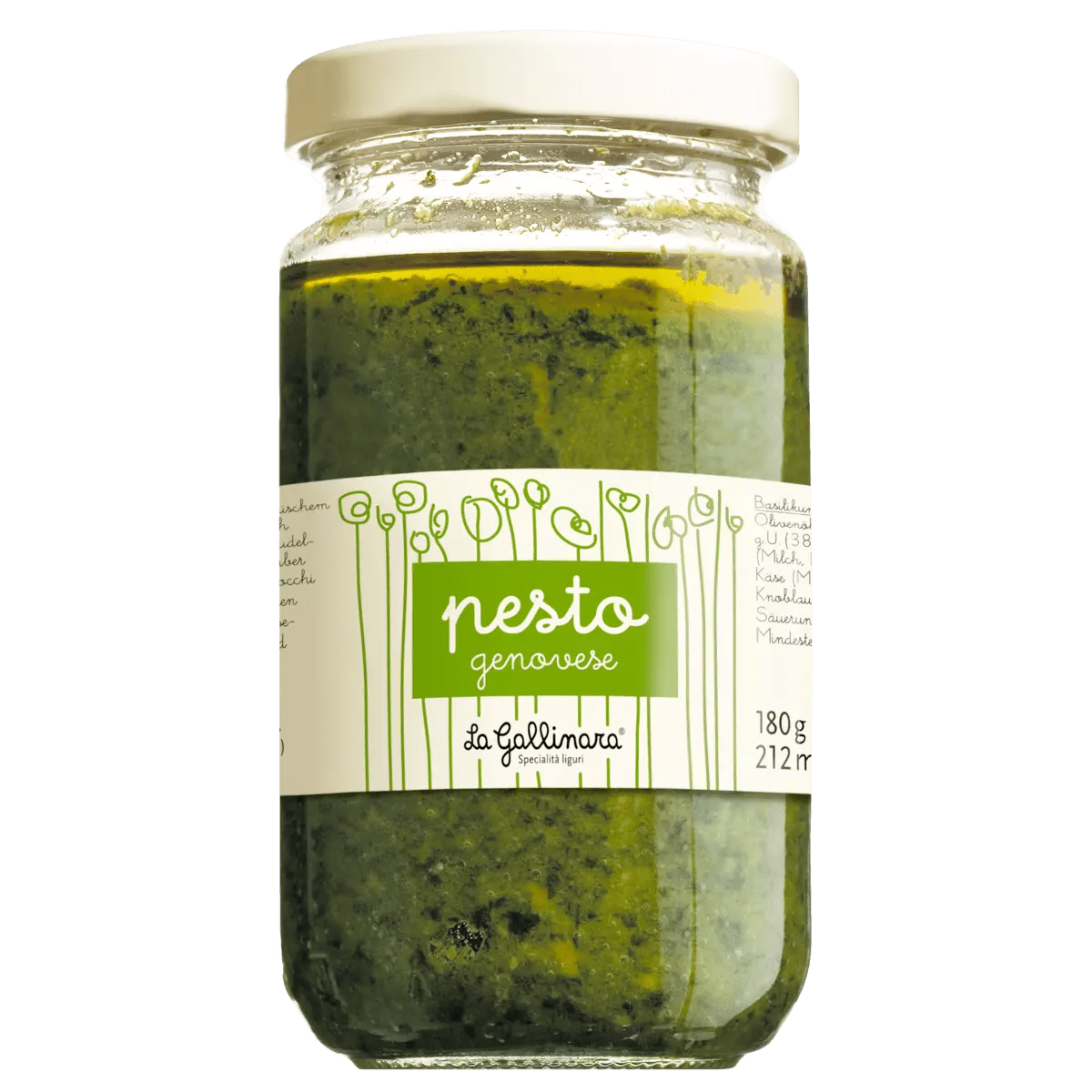 Pesto Genovese (180g) - Gourmet Markt - La Gallinara