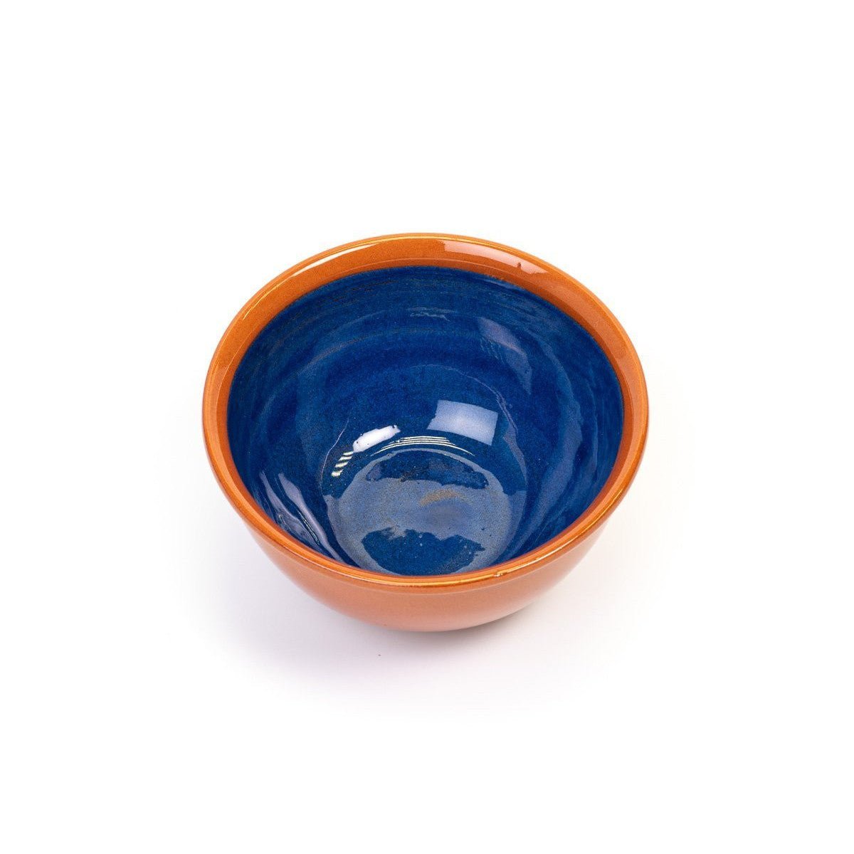 Gourmet Markt Schälchen - volllasiert und lackiert dunkelblau (11cm) - Gourmet Markt