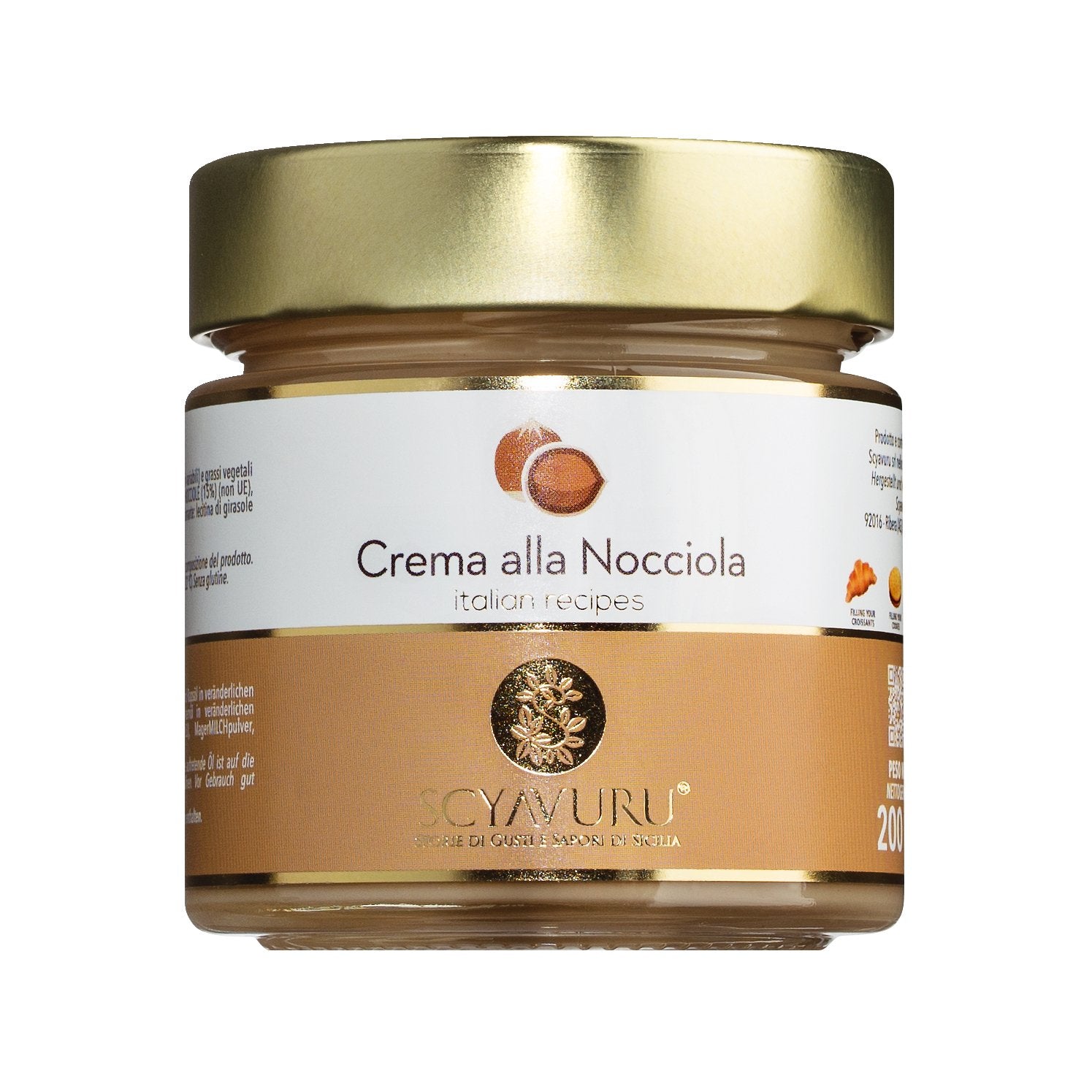 Scyavuru Süße Haselnusscreme (200g) - Gourmet Markt