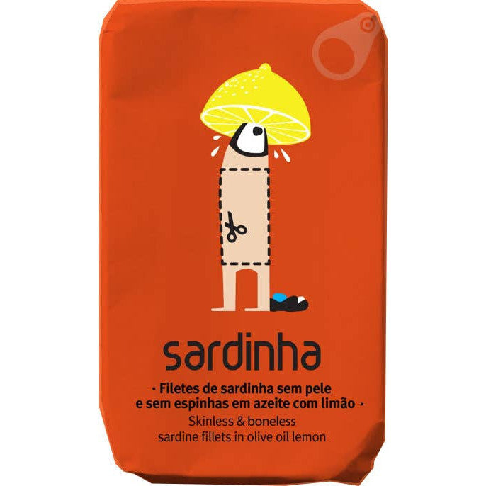 Sardinha Sardinenfilets mit Zitrone (100g) - Gourmet Markt