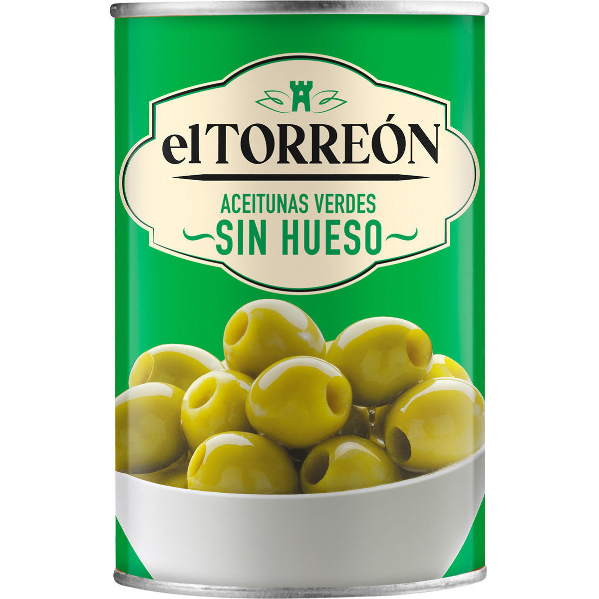 Entkernte grüne Oliven (300g)