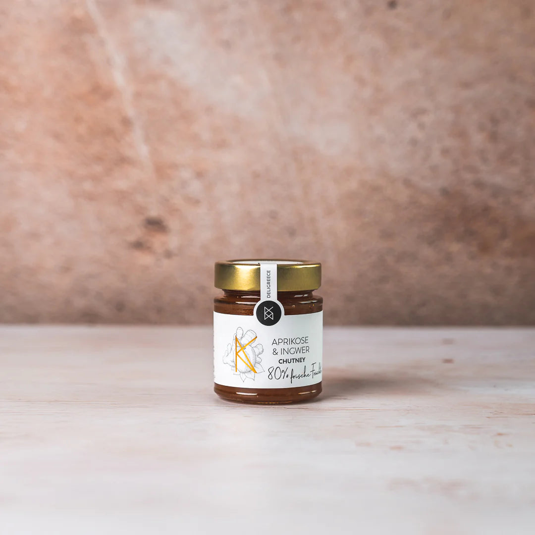 Aprikose & Ingwer Chutney 80% (180g)