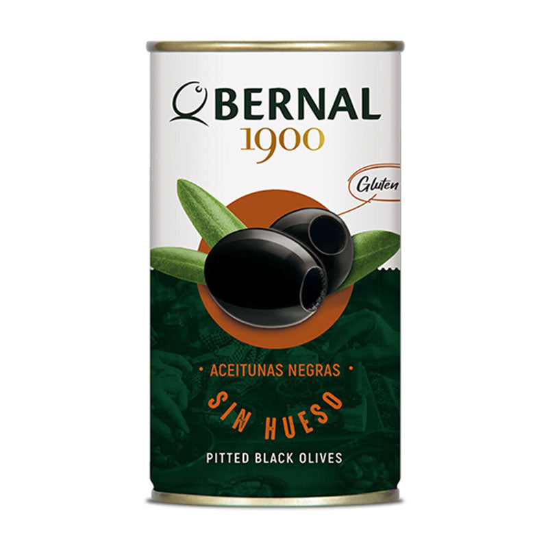 Entkernte schwarze Oliven (150g)