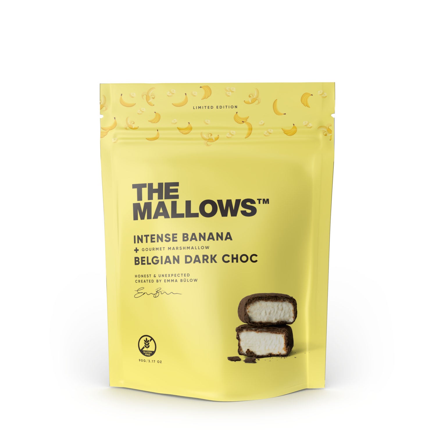 Intense Banana & Dark Choc Marshmallows (90g)