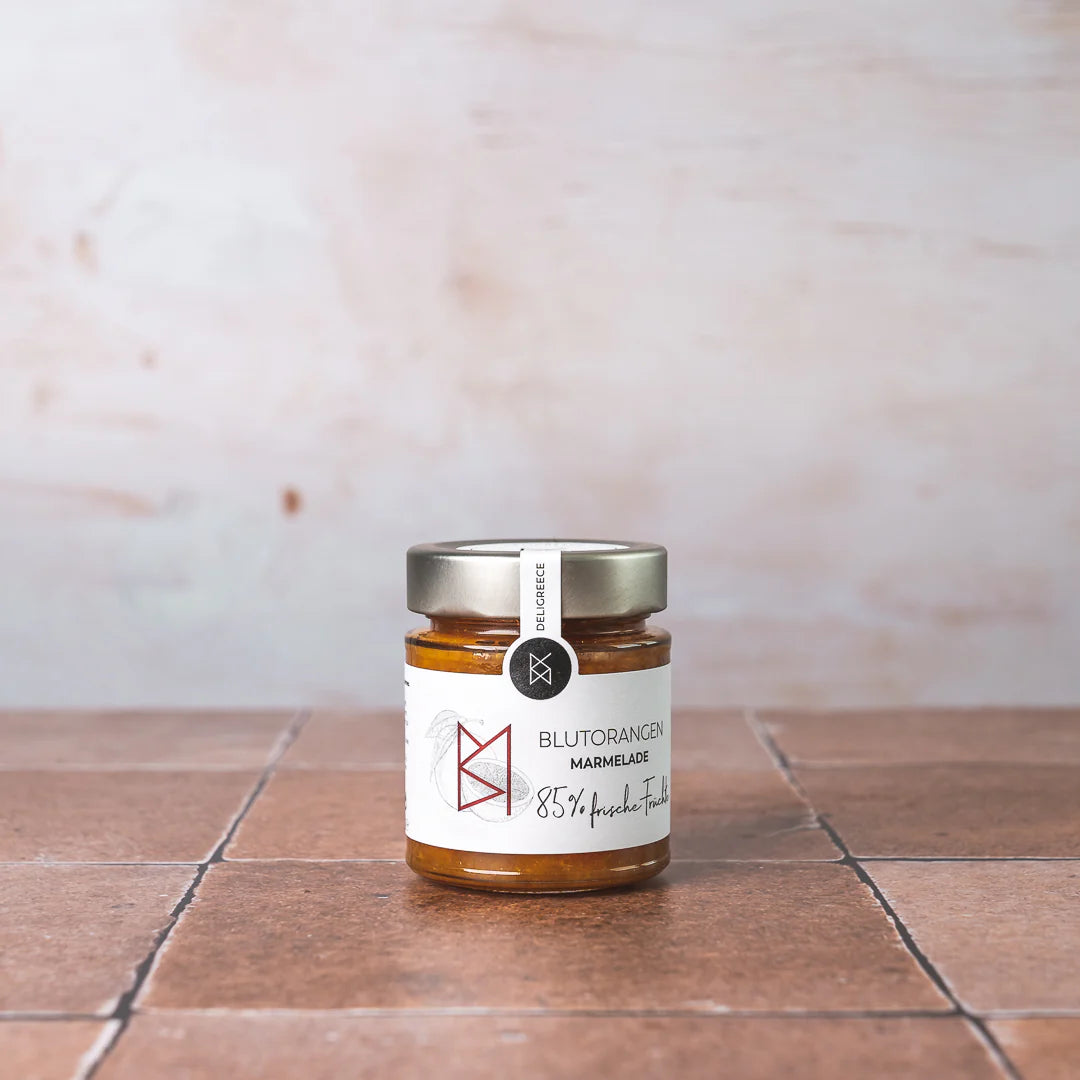 Blutorangen Marmelade 85% (180g)