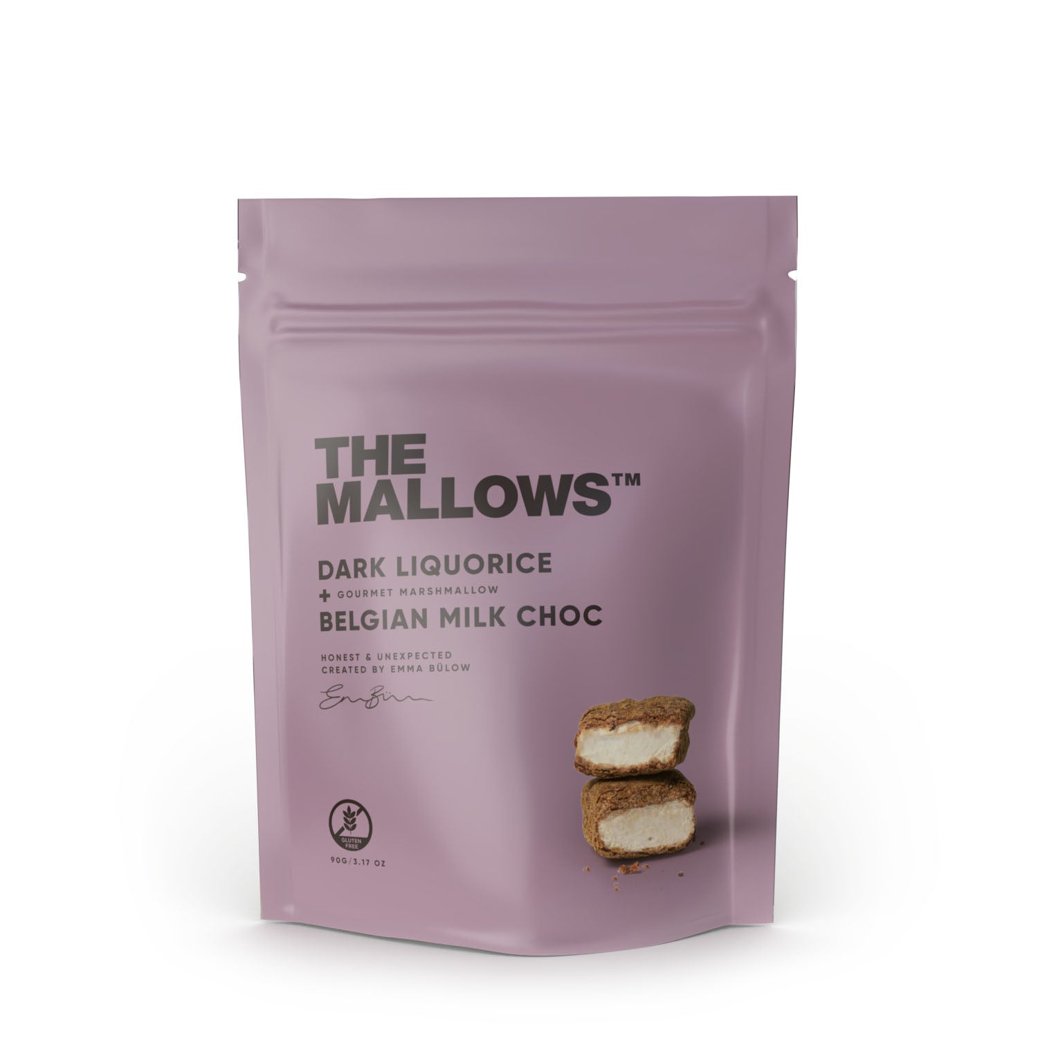 Dark Liquorice Marshmallows (90g)