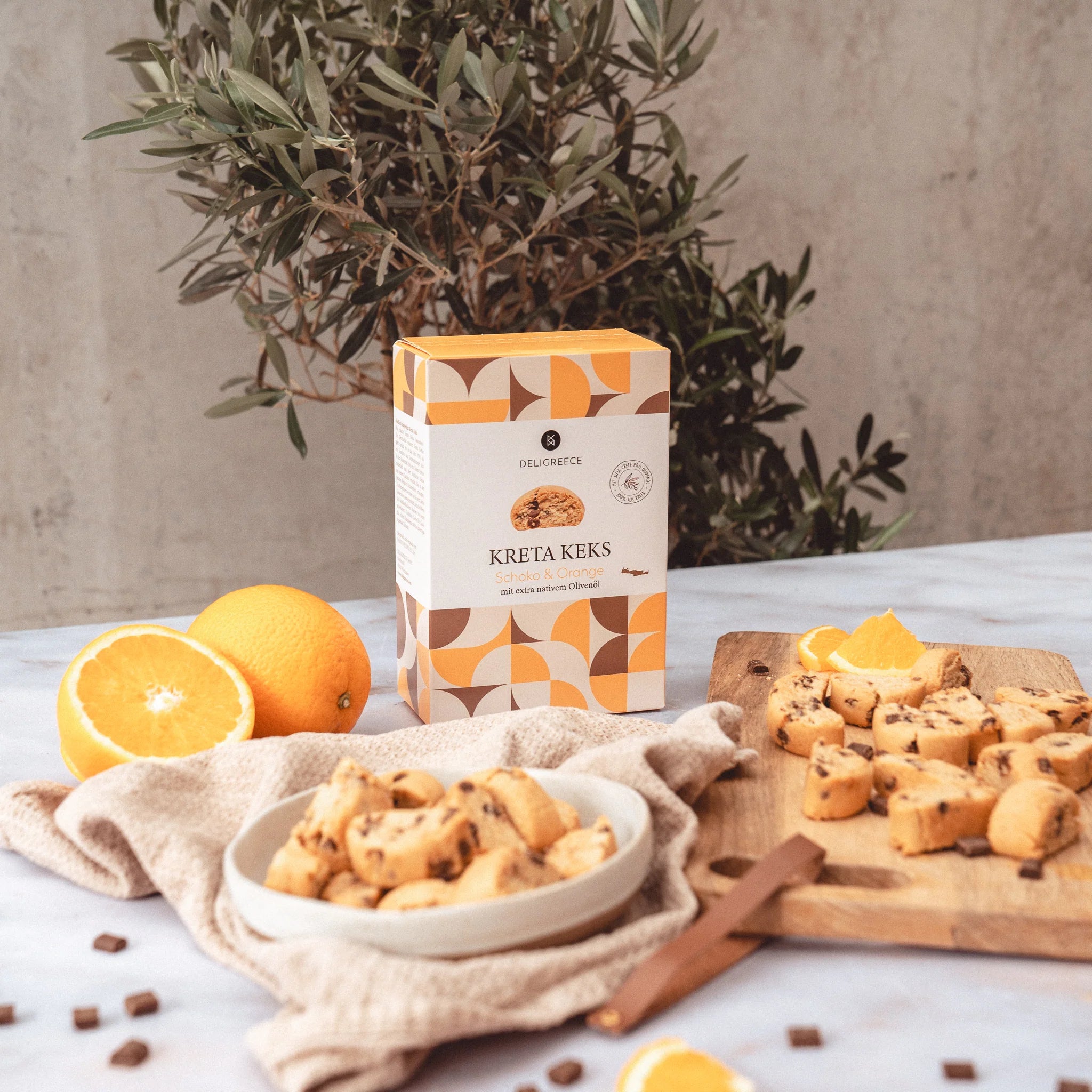 Deligreece Kreta Keks - Schoko & Orange (200g) - Gourmet Markt