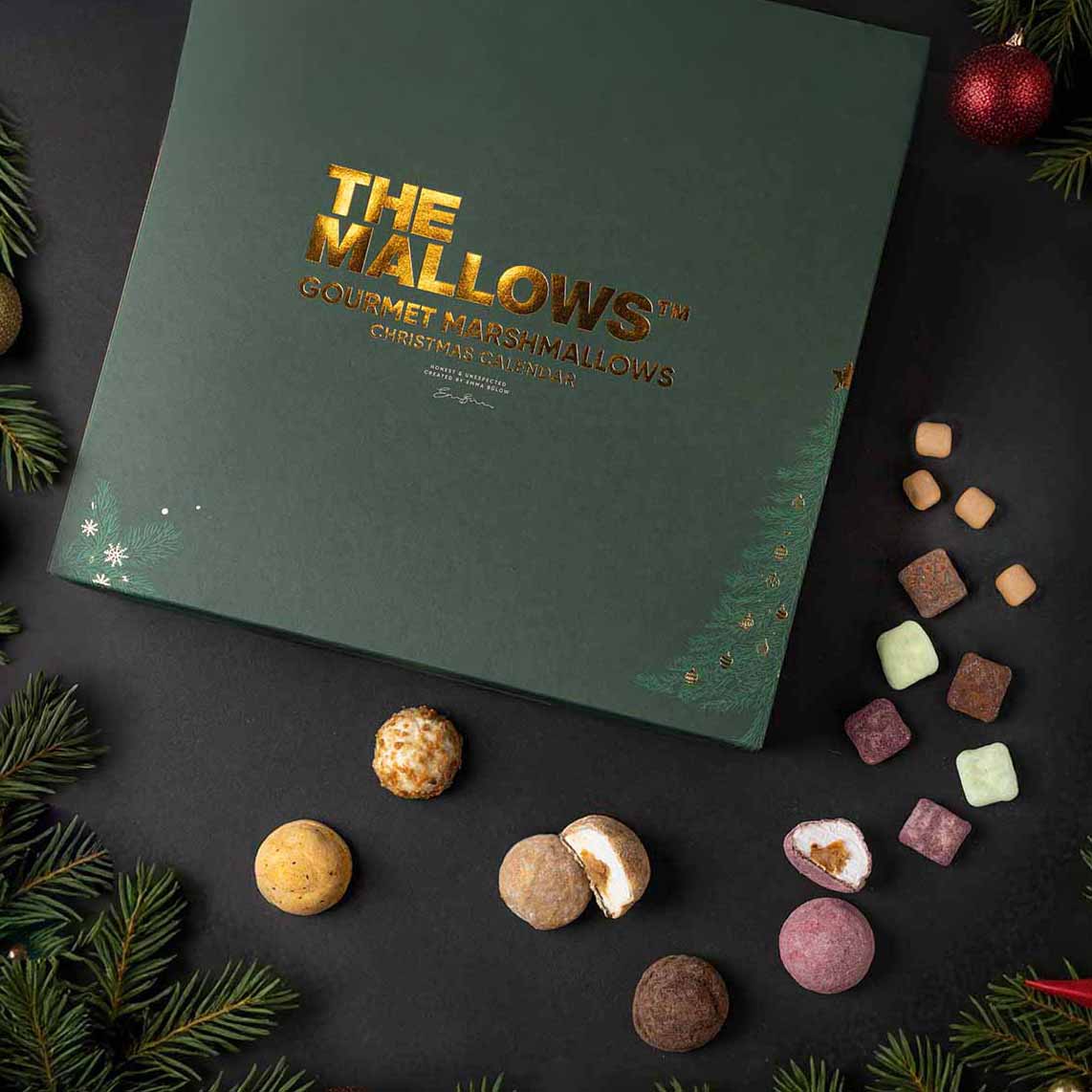 The Mallows Gemischter Adventskalender (296g) - Gourmet Markt
