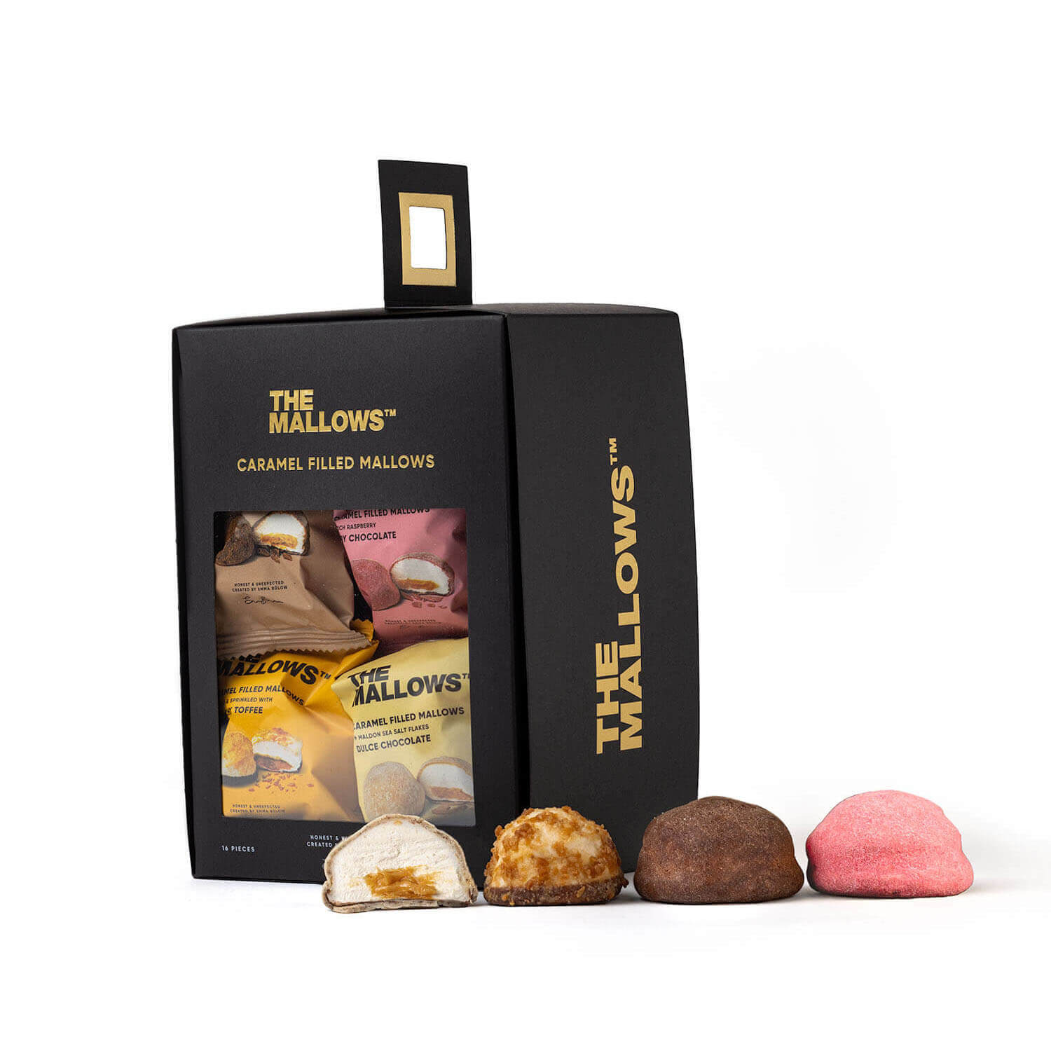 The Mallows Caramel filled Marshmallows Gift Box (260g) - Gourmet Markt