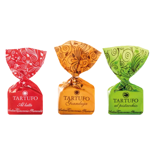 Antica Torroneria Piemontese Tartufi dolci misti 3er Etui (42g) - Gourmet Markt