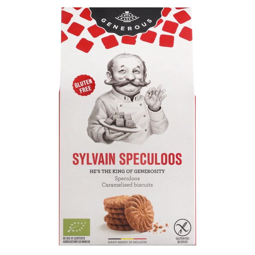 Sylvain Speculoos, glutenfrei, Bio (100g)