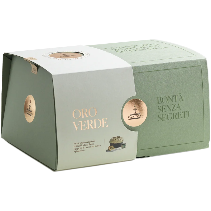 Panettone mit Pistazie und Pistaziencreme (820g+180g)