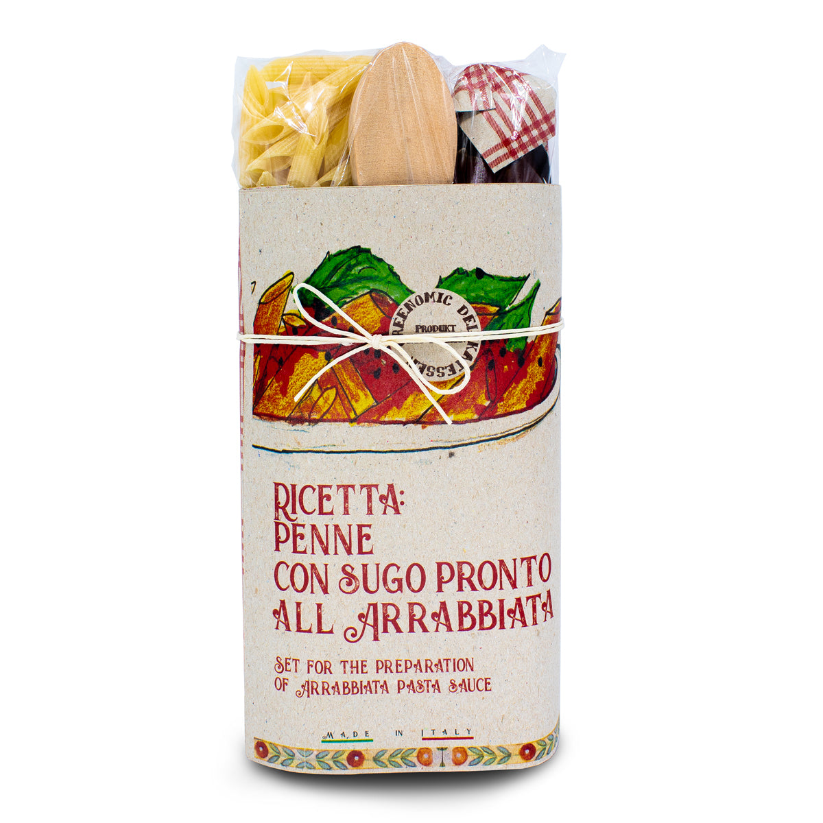 Greenomic Pasta Kit Penne All Arrabbiata (250g) - Gourmet Markt