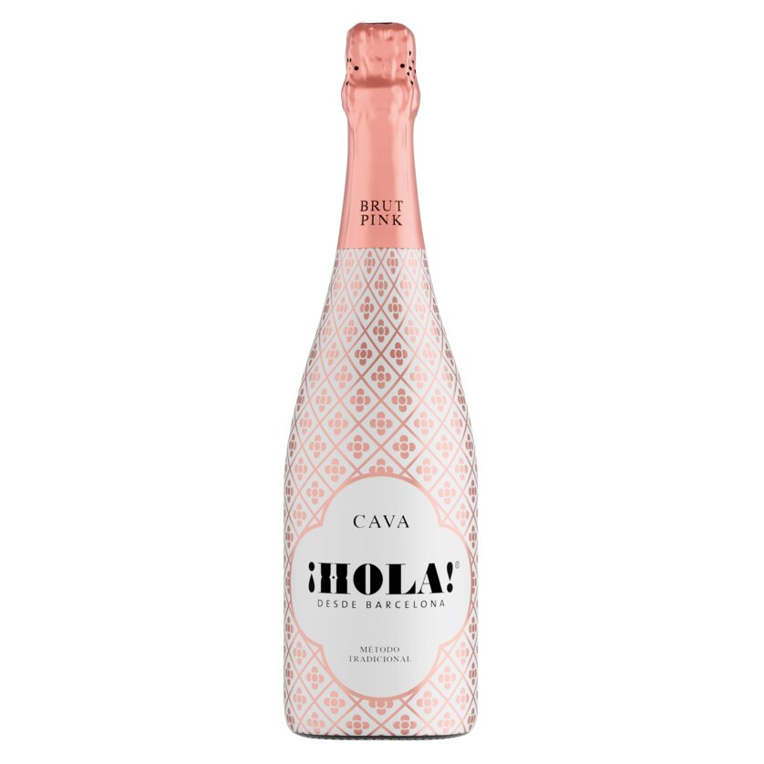 Cava ¡Hola! Desde Barcelona, Brut Rose, Bio (0,75l) - Gourmet Markt