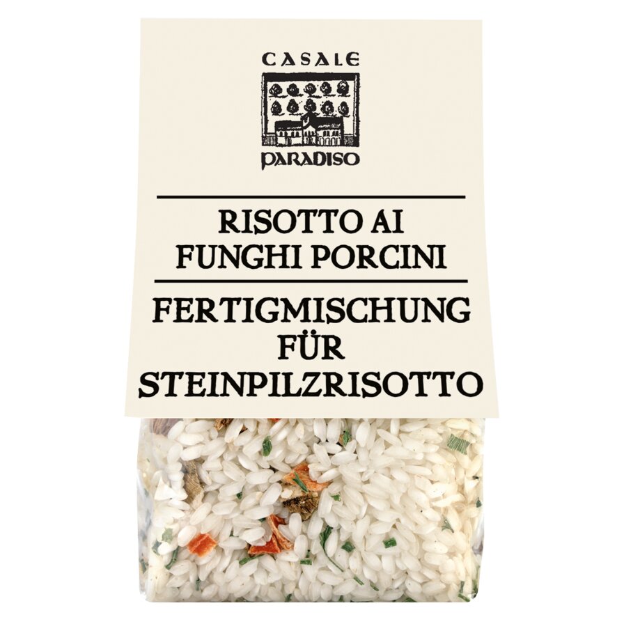 Casale Paradiso Risotto al Funghi Porcini - Risotto Reis (300g) - Gourmet Markt