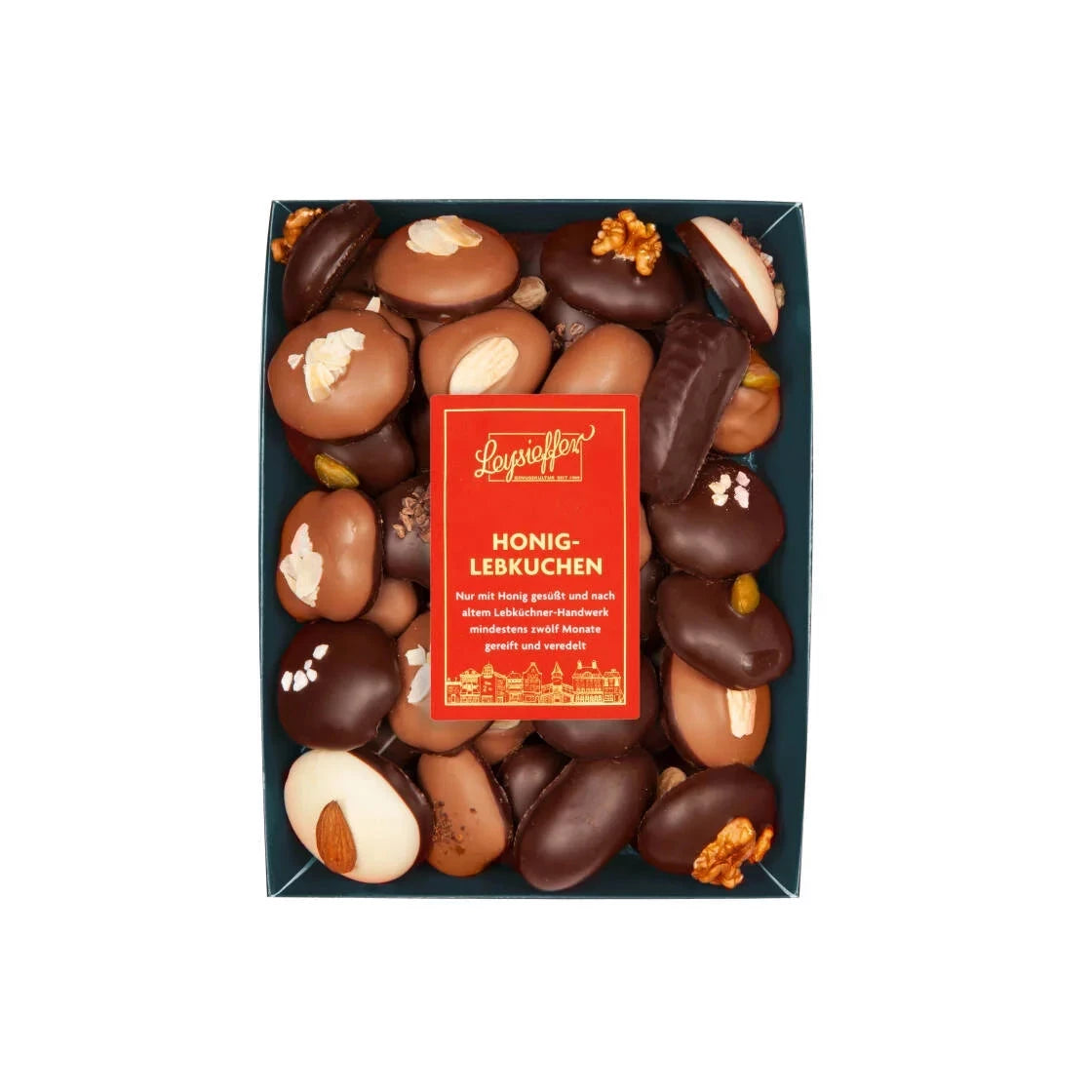 Leysieffer Honig-Lebkuchen gefüllt und ungefüllt (450g) - Gourmet Markt