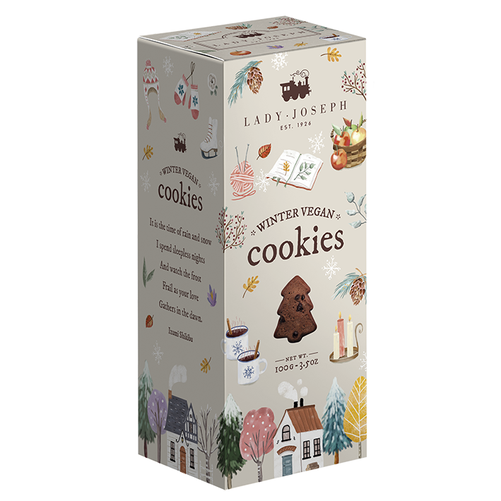 Lady Joseph Schokoladenkekse Winterausgabe (100 g) - Gourmet Markt