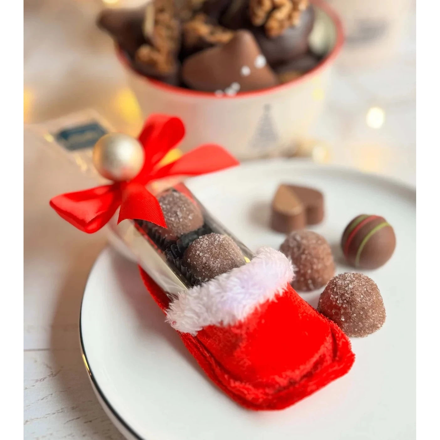 Die Himmlischen roter Samtpantoffel (30g)