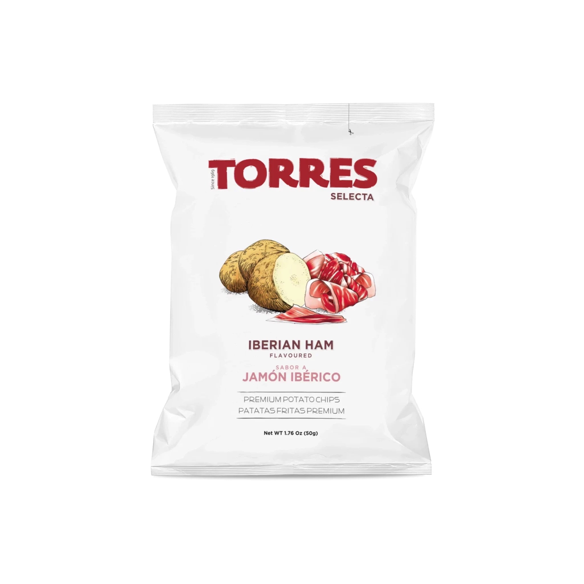 Torres Kartoffelchips mit Jamon Iberico (50g) - Gourmet Markt