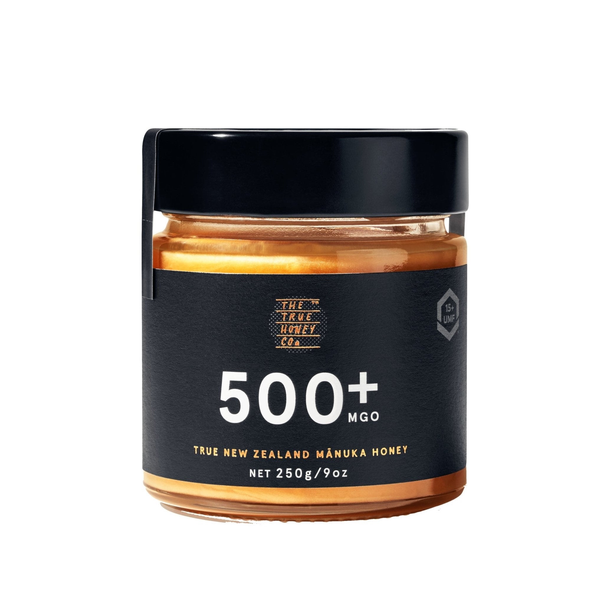 The True Honey Co. Manuka Honig MGO 500+ UMF 15+ (250g) - Gourmet Markt