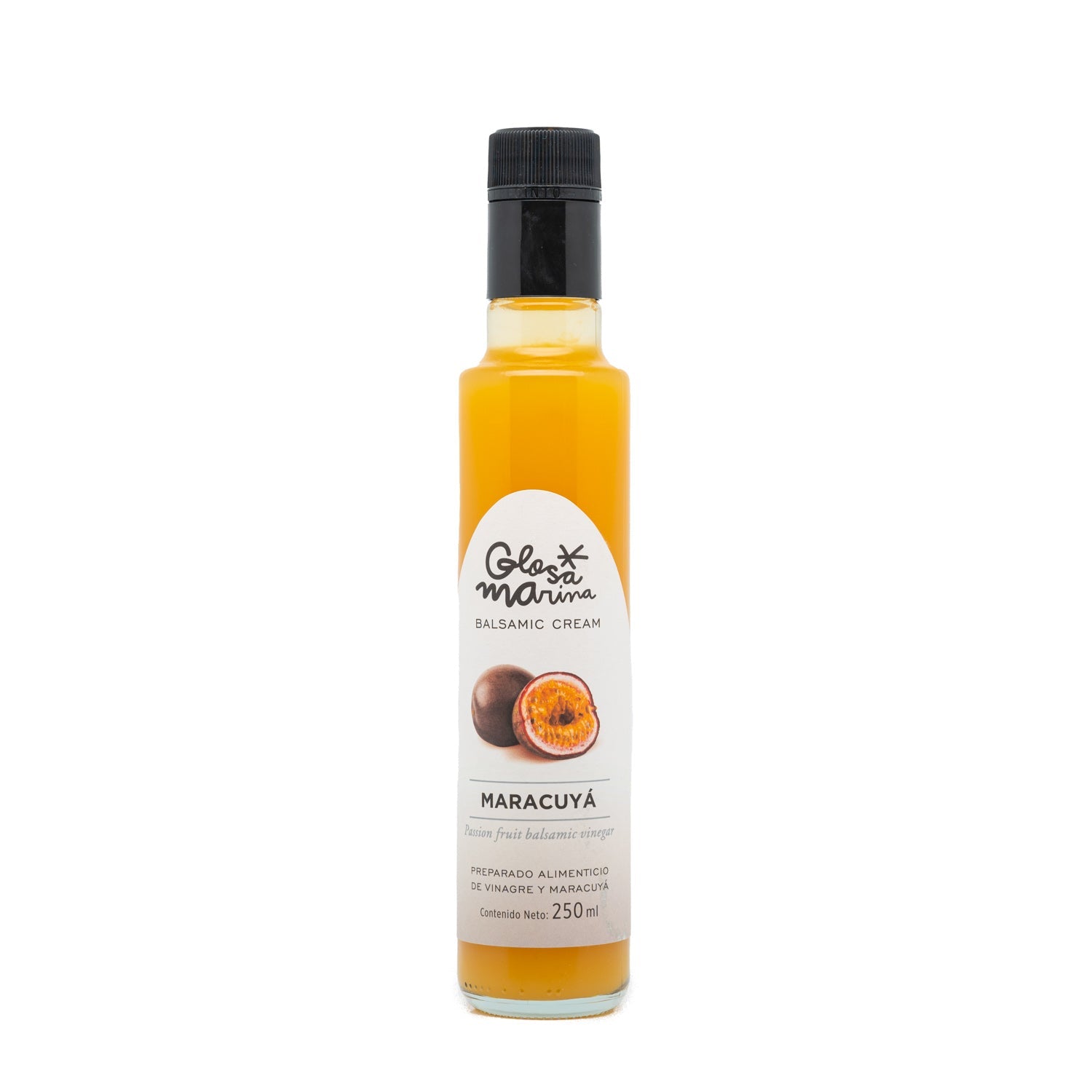 Glosa Marina - Balsamicoessig Passionsfrucht (0,25l) - Gourmet Markt - Glosa Marina