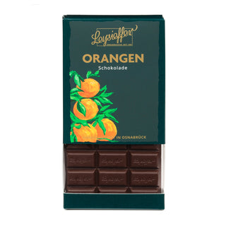 Leysieffer halbherbe Schokolade mit Orange (100g) - Gourmet Markt