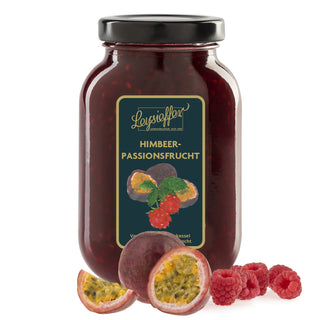 Leysieffer Himbeer-Passionsfrucht Fruchtaufstrich (200g) - Gourmet Markt - Leysieffer