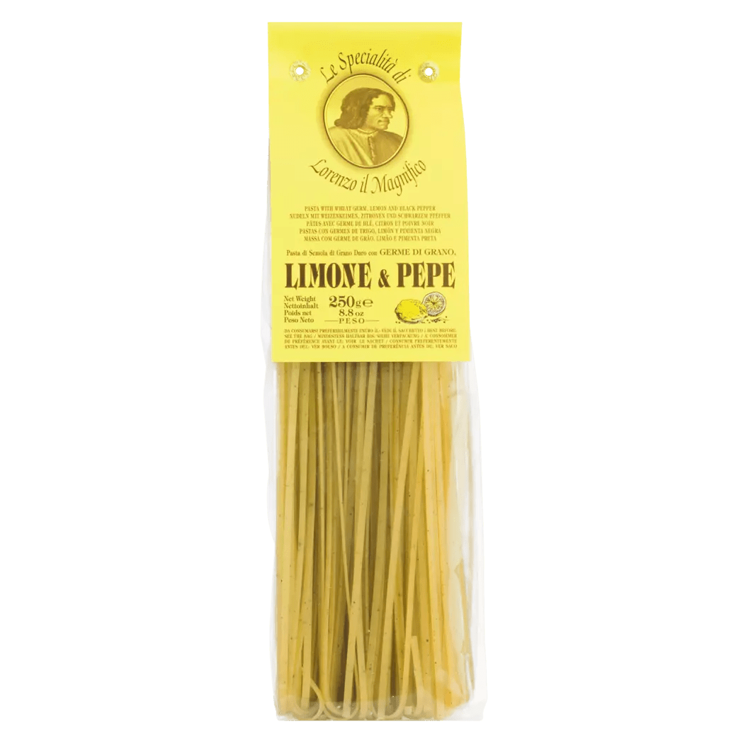 Linguine mit Zitrone und Pfeffer (250g) - Gourmet Markt - Lorenzo il Magnifico