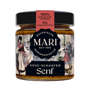 Mari Süss-Scharfer Senf (180ml) - Gourmet Markt - Mari Senfmanufaktur