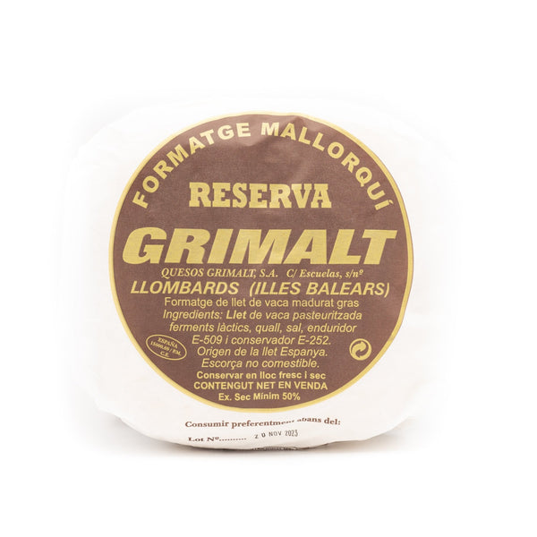 Queso Grimalt Reserva im ganzen (ca. 1350g) - Gourmet Markt - Quesos Grimalt
