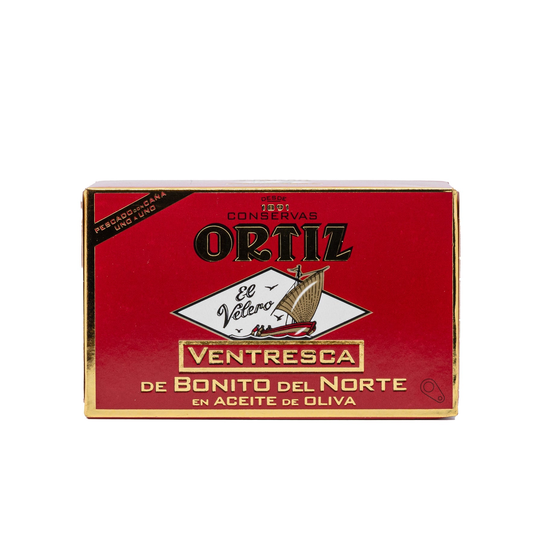 Weißer Thunfisch in Olivenöl in der Dose "Ventresca" (110g) - Gourmet Markt - Ortiz